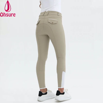 Custom Logo Pferderitten Hosen Lady Breeches Jodhpurs Pferderitten Leggings Silikon Full Seat Breeches