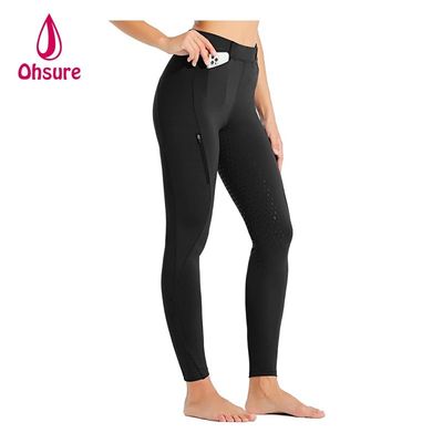 Anpassen Fitness Reiten Pants Hochwertige Knieflecken Atemberaubende Reiter-Sitzanhänger