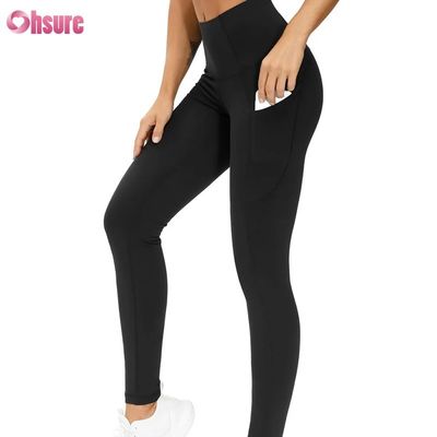 Hersteller Sport Leggings mit Training Schnelltrocknen Hohe Taille Yoga-Kleidung für Frauen