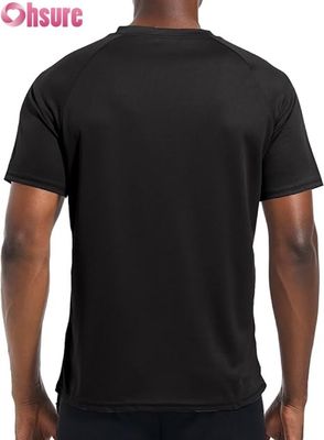 Herren Sport-T-Shirt Schnelltrocknendes Gym Workout Fitness Top Atmungsaktive Activewear OEM ODM Hersteller