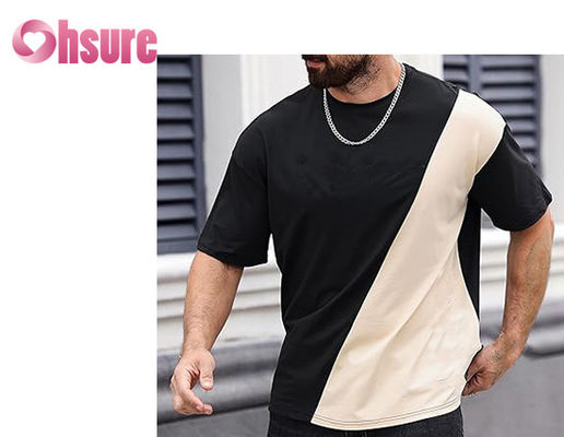 Casual Design Mode Gestrickte Trainingskleidung für Männer Bequemes Stoff T-Shirt Druck
