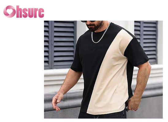 Casual Design Mode Gestrickte Trainingskleidung für Männer Bequemes Stoff T-Shirt Druck