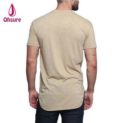 Casual Print Muster Gestrickt Muskel Unterstützung Sportbekleidung für Männer Bambus Stoff Boxen T-Shirt Druck