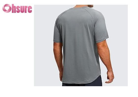 Casual Print Muster Gestrickt Muskel Unterstützung Sportbekleidung für Männer Bambus Stoff Boxen T-Shirt Druck