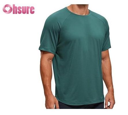 Casual Print Muster Gestrickt Muskel Unterstützung Sportbekleidung für Männer Bambus Stoff Boxen T-Shirt Druck