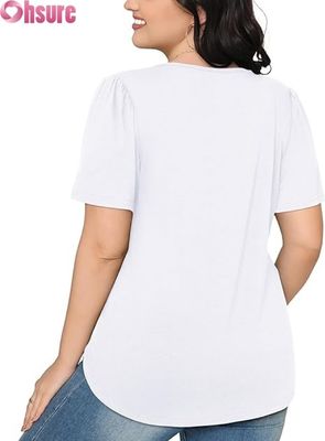 Großhandel Hochwertige Baumwolle Frauen Trainingshemd Loose Fit Leere T-Shirts Männer Mode Stil