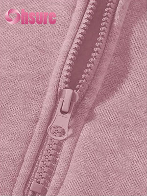 Hochwertiger Fleece-Hoodie für Damen mit Viertelreißverschluss, individuellem Logo, langen Ärmeln und warmem Farbdruck mit Buchstaben für den Herbst