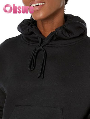 Damen-Loose-Wear 100% Baumwolle Sport-Top Rundhals-Sweatshirt Individuelles Muster Anti-Falten Umweltfreundlich Vorne