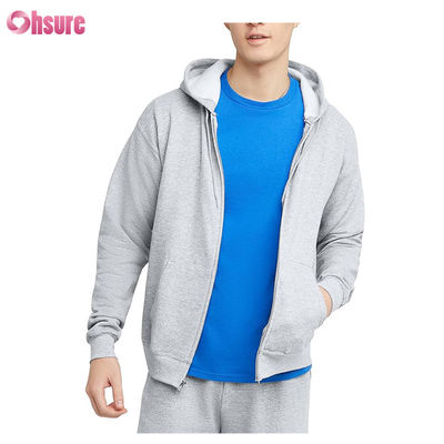 Freundlicher Stoff Hoodie Hochwertige Baumwoll-Hoodies Oversize Schlanke Einfache Herren Hoodies
