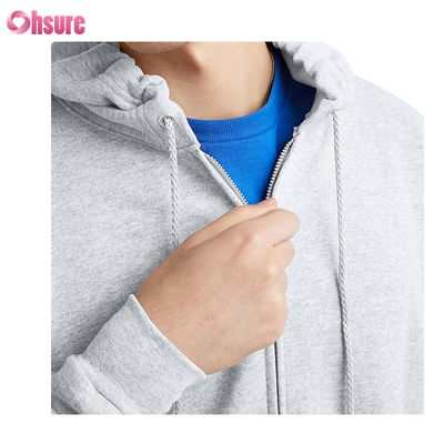 Freundlicher Stoff Hoodie Hochwertige Baumwoll-Hoodies Oversize Schlanke Einfache Herren Hoodies