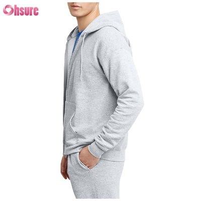 Freundlicher Stoff Hoodie Hochwertige Baumwoll-Hoodies Oversize Schlanke Einfache Herren Hoodies