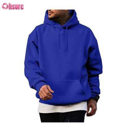 Freundliche Stoff Hoodie Hochwertige Baumwolle Hoodies Oversize Pullovers Schlanke einfache Männer Hoodies