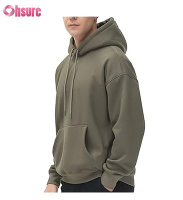 Freundliche Stoff Hoodie Hochwertige Baumwolle Hoodies Oversize Pullovers Schlanke einfache Männer Hoodies
