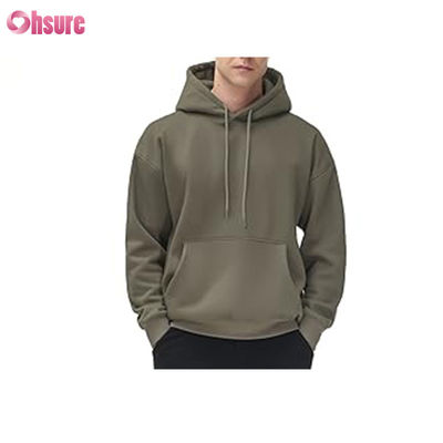 Freundliche Stoff Hoodie Hochwertige Baumwolle Hoodies Oversize Pullovers Schlanke einfache Männer Hoodies