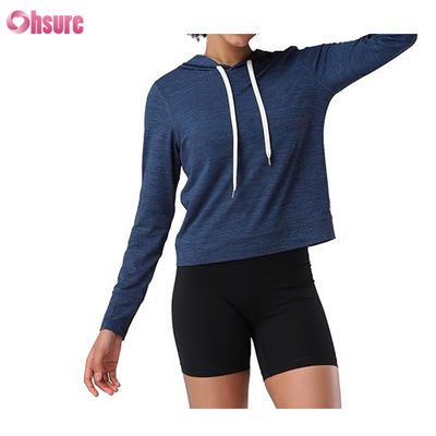Freundlicher Hoodie Hochwertige Baumwolle Damen Hoodies Casual Pullover Sport Gym Einfacher Trainingsanzug Damen Hoodies