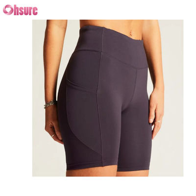New Style Kundenstil Aktivkleidung Hochwertige Yoga-Kleidung Outdoor-Sport-Shorts Kundenstil-Logo Fitness Sexy Cross Back Yoga-BH