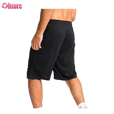 Fitness Atemberaubende Schweißshorts Männer Athletic Jogger Kurze Baumwolle Polyester Gym Shorts