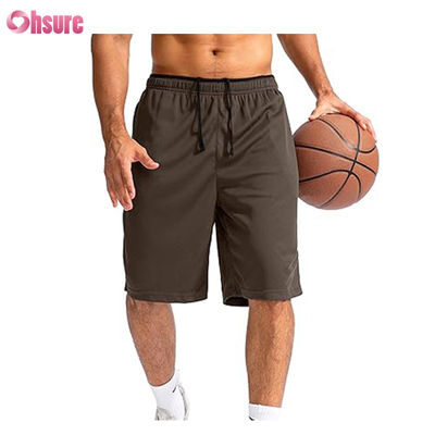Fitness Atemberaubende Schweißshorts Männer Athletic Jogger Kurze Baumwolle Polyester Gym Shorts