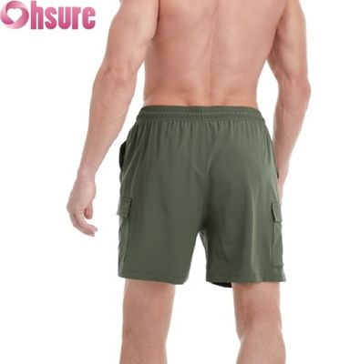 Unisex-Schwere-Arbeitsshorts - 65% Baumwolle 35% Polyester, verstärktes Nähen Mehrtaschen-Design für Outdoor-Arbeit