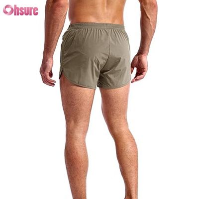 Fitness Atmungsaktive Schweißshorts Herren Athletic Jogger Short Nylon Polyester Gym Shorts