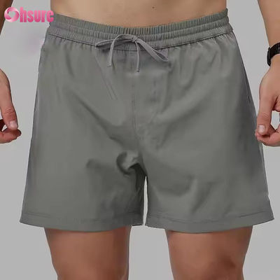 Custom High Quality Nylon Spandex Split Hem Doppelschicht 5 im Sport 2 in 1 Fitnessstudio Laufshorts für Männer