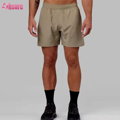 Custom High Quality Nylon Spandex Split Hem 5 in 2 in 1 Sportliche Training Sportliche Turnhallen Shorts für Männer