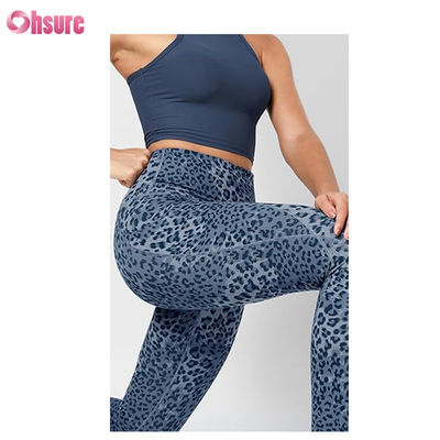 DIE GYM-MENSCHEN Dicke Yogahosen mit hoher Taille mit Taschen, Magenkontrolle Training Joggen Leggings für Frauen