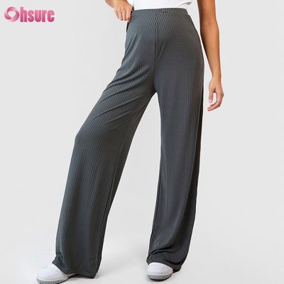 Trainingshose Stoff Fitnessstudio Kleidung Gerade Locker Jogginghose Damen Gerade Schwangere Jogginghose Strickstoff Freizeit