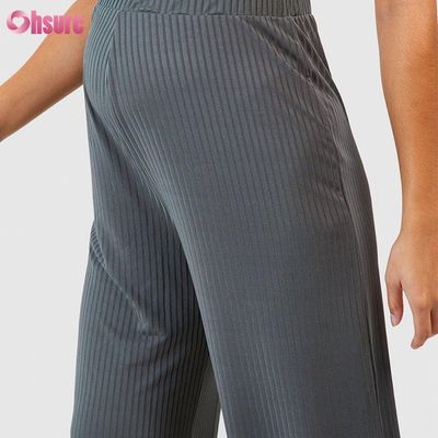 Trainingshose Stoff Fitnessstudio Kleidung Gerade Locker Jogginghose Damen Gerade Schwangere Jogginghose Strickstoff Freizeit
