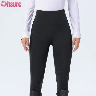 Custom High Waistband Reitbriefe Anti-Rutsch Silizium Reit Hosen Jodhpur für Reit Outfit