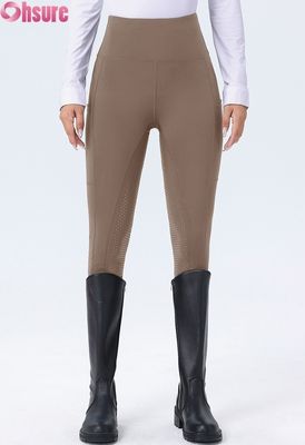 Custom High Waistband Reitbriefe Anti-Rutsch Silizium Reit Hosen Jodhpur für Reit Outfit