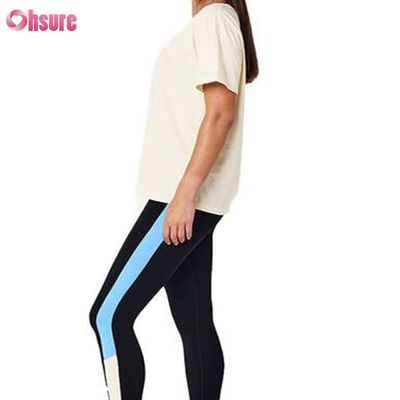 2025 Hochwertige Frauen Mädchen Premium Baumwolle Crewneck Sport täglich zu tragen-schnell trocknen Atmung verbergen Bauch Stoff-Größen X-XXL