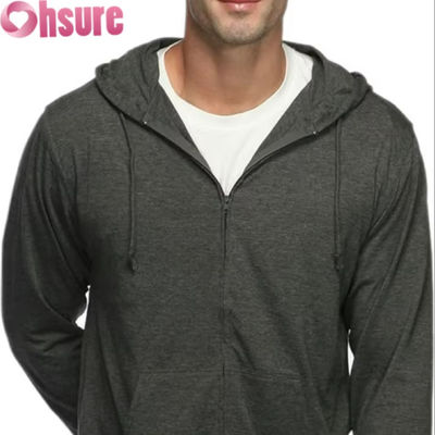 Individueller Herren-Sport-Hoodie Winter Warm Pullover mit Reißverschluss und Aufdruck