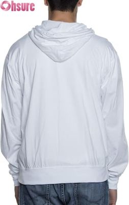 Individueller Herren-Sport-Hoodie Winter Warm Pullover mit Reißverschluss und Aufdruck