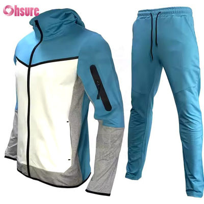 Spezielle Trainingskleidung Sport 2 Stück Set Reißverschluss Jogging Gym 2 Stück Set für Männer