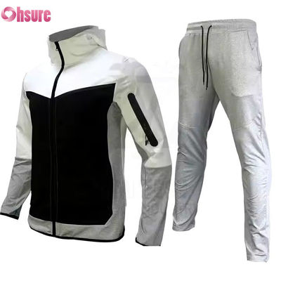 Spezielle Trainingskleidung Sport 2 Stück Set Reißverschluss Jogging Gym 2 Stück Set für Männer