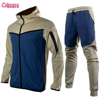 Spezielle Trainingskleidung Sport 2 Stück Set Reißverschluss Jogging Gym 2 Stück Set für Männer
