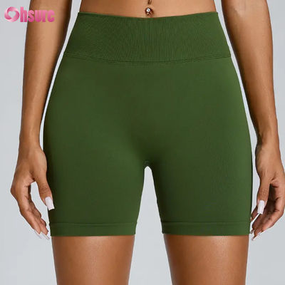 Nahtlose Fitness Kurz Leggings Frauen Hochwaage Hüftheben Sport Shorts Spandex Nylon Quick Dry Yoga Shorts für Frauen Sexy