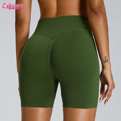 Nahtlose Fitness Kurz Leggings Frauen Hochwaage Hüftheben Sport Shorts Spandex Nylon Quick Dry Yoga Shorts für Frauen Sexy