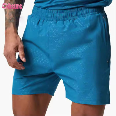 Gymnastikshorts für Männer mit individuellem Logo Athletic 100% Nylon Gewebe Aktivboden für Sport