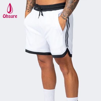 Oem Einfarbige Herren Sommer Atmungsaktive Mesh Gym Shorts Training Workout Wear Schnell Trocknende Gym Shorts für Herren Sportbekleidung Neue Shorts