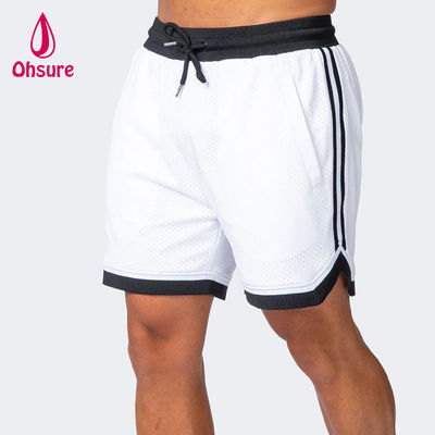 Oem Einfarbige Herren Sommer Atmungsaktive Mesh Gym Shorts Training Workout Wear Schnell Trocknende Gym Shorts für Herren Sportbekleidung Neue Shorts
