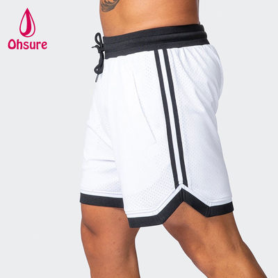 Oem Einfarbige Herren Sommer Atmungsaktive Mesh Gym Shorts Training Workout Wear Schnell Trocknende Gym Shorts für Herren Sportbekleidung Neue Shorts