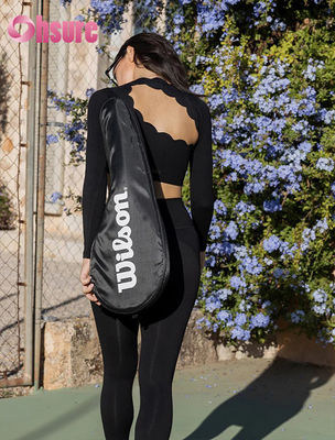 Womens High-Rise Workout Yoga Leggings Set Beide Seiten Taschen Solid Personalisieren Gsm Feuchtigkeit Wicking Sexy OEM Yoga tragen