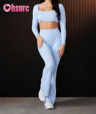 Dear-Lover Kundenspezifisches Logo Damen High Rise Yoga Leggings Schwarz Einfarbig Bund Beidseitige Taschen Feuchtigkeitsableitendes Workout Yoga