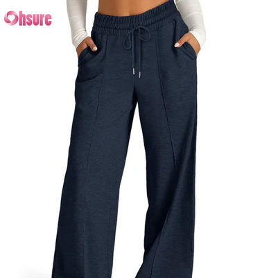 Star heiße gerade Beine Frauen Locker Tracksuit Breitbein Outdoor Gym Running Casual Tracksuit Hosen