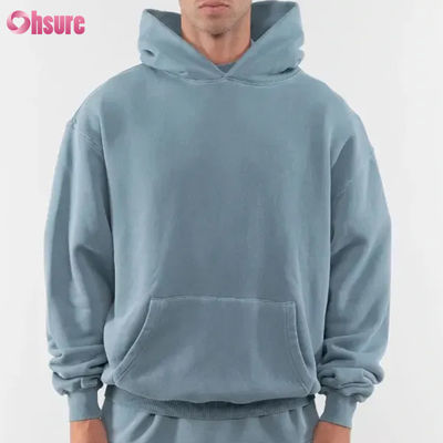 Neue Mode Custom gute Qualität Schwergewichts Hoodie Blank Plain 80 Baumwolle 20 Polyester 480 Gsm Oversized Warm Hoodie ohne String