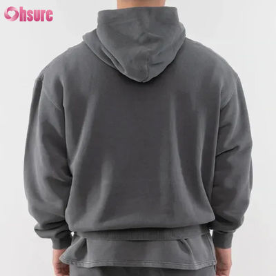 Neue Mode Custom gute Qualität Schwergewichts Hoodie Blank Plain 80 Baumwolle 20 Polyester 480 Gsm Oversized Warm Hoodie ohne String
