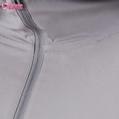Hochwertiges Polyester-Sportpullover für Männer Hoodie Halbzip Design Wasserdicht und leichte Leistung