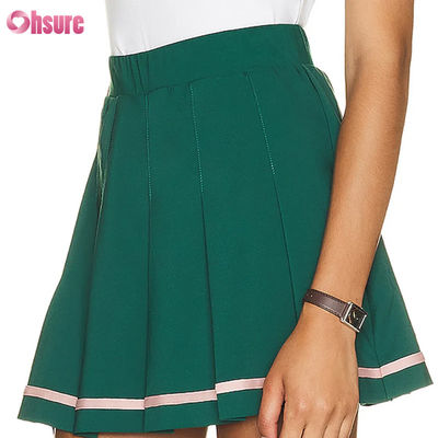 Großhandel Hohe Frauen ohne Ärmel Pickleball Tenniskleid Röcke Röcke Sets Atmungsgelegte Custom Logo Plättchen Hot Shorts Design